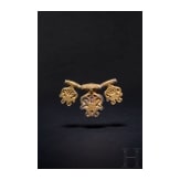Three gold-plated silver pendants in the shape of a cross, Viking, Hiddensee type, second half of the 10th century