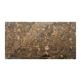 High-quality copy of a statue of Merenptah, made of Egyptian black granite, modelled on the example from the Luxor Museum, late 1950s