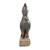 High-quality copy of a sculpture of a Horus falcon, 1950s