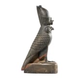 High-quality copy of a sculpture of a Horus falcon, 1950s
