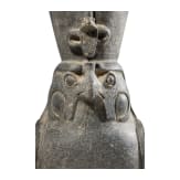 High-quality copy of a sculpture of a Horus falcon, 1950s