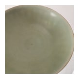 A Chinese Longquan celadon-glazed lotus bowl, probably Yuan or Ming dynasty (14th - 17th century)