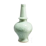 A Chinese Longquan celadon vase, probably Ming dynasty (1368 - 1644)