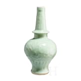 A Chinese Longquan celadon vase, probably Ming dynasty (1368 - 1644)