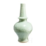 A Chinese Longquan celadon vase, probably Ming dynasty (1368 - 1644)