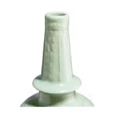 A Chinese Longquan celadon vase, probably Ming dynasty (1368 - 1644)