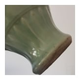 A Chinese Longquan celadon vase, probably Ming dynasty (1368 - 1644)