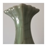 A small Chinese Longquan vase with Chenghua mark, probably Ming dynasty (1368&ndash;1644), 15th/16th century