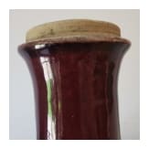 A Chinese copper-red glazed vase, probably 17th/18th century