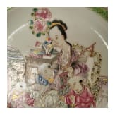 A Chinese famille rose plate, probably Yongzheng period (1723-35)