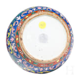 A Chinese kendi with silver mounting, Qing dynasty (1644 - 1911), 18th/19th century