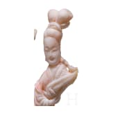 A Chinese coral carving, 20th century