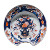 A Japanese porcelain barber bowl, circa 1800