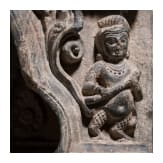 Black stone stele in the style of the Pala Dynasty (c. 750&ndash;1161), probably from this period, 11th/12th century