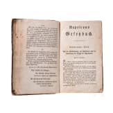 Hieronymus Napoleon, Code Napoleon - The only official edition for the Kingdom of Westphalia, Strasbourg 1808