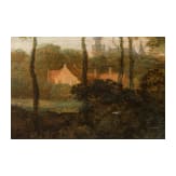 A wooded river landscape by Allart van Everdingen, Amsterdam, signed and dated 1660
