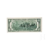 Andy Warhol (1928 - 1987), Two Dollars Note, USA, dated 1976