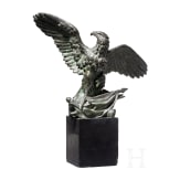 Paul Bouvier (1857 - 1940) - an eagle sculpture on trophies, Maison Colin, Paris, circa 1900