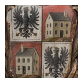 A German coat of arms of the Counts of Haimhausen, circa 1720