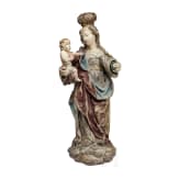 The Mother of God with child on the crescent moon, 18th century
