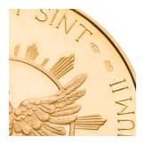 A gold medal commemorating Pope John XXIII, Second Ecumenical Council of the Vatican, 1962