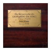 50 silver medals "masterpieces from Leonardo da Vinci" in wooden casket