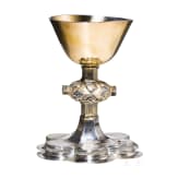 A silver-gilt chalice, probably German, late 16th century