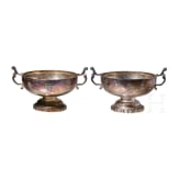 Two footed silver bowls, Paris, Gregoire Masse, 1708/09 / Thomas Germain, 1733/34