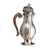 A large silver coffee pot, Augsburg, Johann Dietrich Meichsner (Meisner) (Master 1766-93), 1769-71