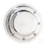 A silver dish with coat of arms, Paris, Odiot, circa 1880