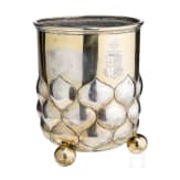 A large silver-gilt historicism beaker, Heilbronn, Bruckmann & S&ouml;hne, jeweller H. Mau, dated 1897