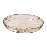A glass tray with blackberry, Nancy, Emile Gall&eacute;, circa 1890