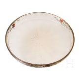 A glass tray with blackberry, Nancy, Emile Gall&eacute;, circa 1890