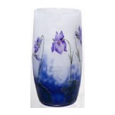 A small art nouveau glass vase "Violettes", Nancy, Daum Fr&egrave;res, circa 1905