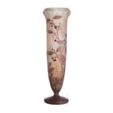A large art nouveau glass vase "Morelles douces-am&egrave;res", Nancy, Daum Fr&egrave;res, circa 1918