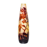An art nouveau glass vase "Sorbier" Nancy, Emile Gall&eacute;, circa 1905