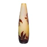 An art nouveau glass vase "Sorbier" Nancy, Emile Gall&eacute;, circa 1905