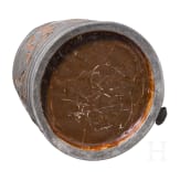A pewter-mounted "Daubenkrug" (stein), Kulmbach, Andreas Haas (Master in 1690)