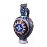 A large glazed stoneware Westerwald jug, late 17th century