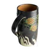 A majolica jug with hops, Max Laeuger (design), Tonwerke Kandern, circa 1897
