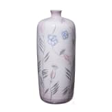 A large glazed stoneware vase with flowers, Hedwig Bollhagen, Marwitz, HB Werkst&auml;tten, circa 1935