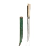 A Greek Crete knife, dated 1912
