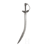A Greek kilic with silver hilt, 1st half of the 19th century