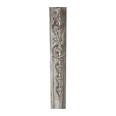 A coral-decorated Ottoman lance-tip dagger, 18th century
