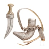 A silver-mounted jambya, Oman, 1st half of the 20th century