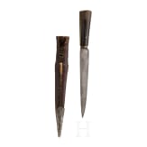 A Persian kard with wootz-Damascus blade, circa 1800