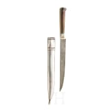 A Turkestani or Afghan bicak knife, late 19th century