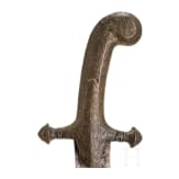 An Indian gilt-copper hilted shamshir, probably Kutch, 19th century