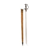 An Indian sukhela with silver damascened hilt, circa 1800