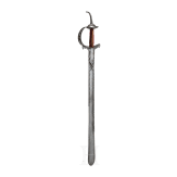An Indian kandha with Damascus blade, circa 1900